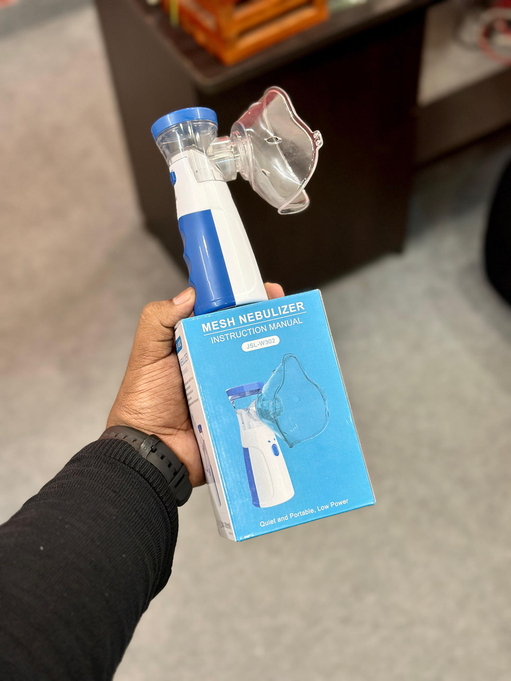 Portable Mesh Nebuliser for Respiratory Treatment