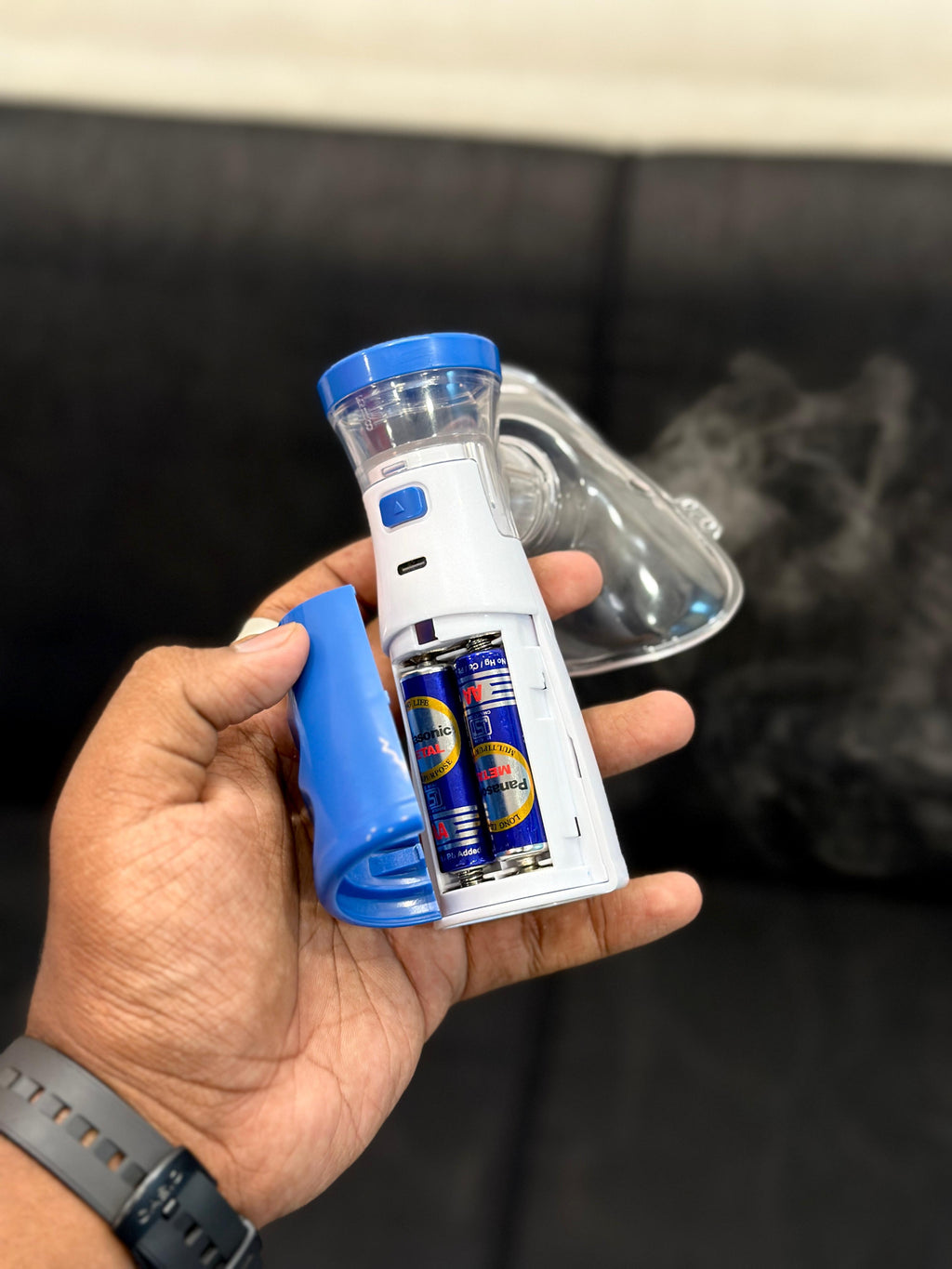 Portable Mesh Nebuliser for Respiratory Treatment